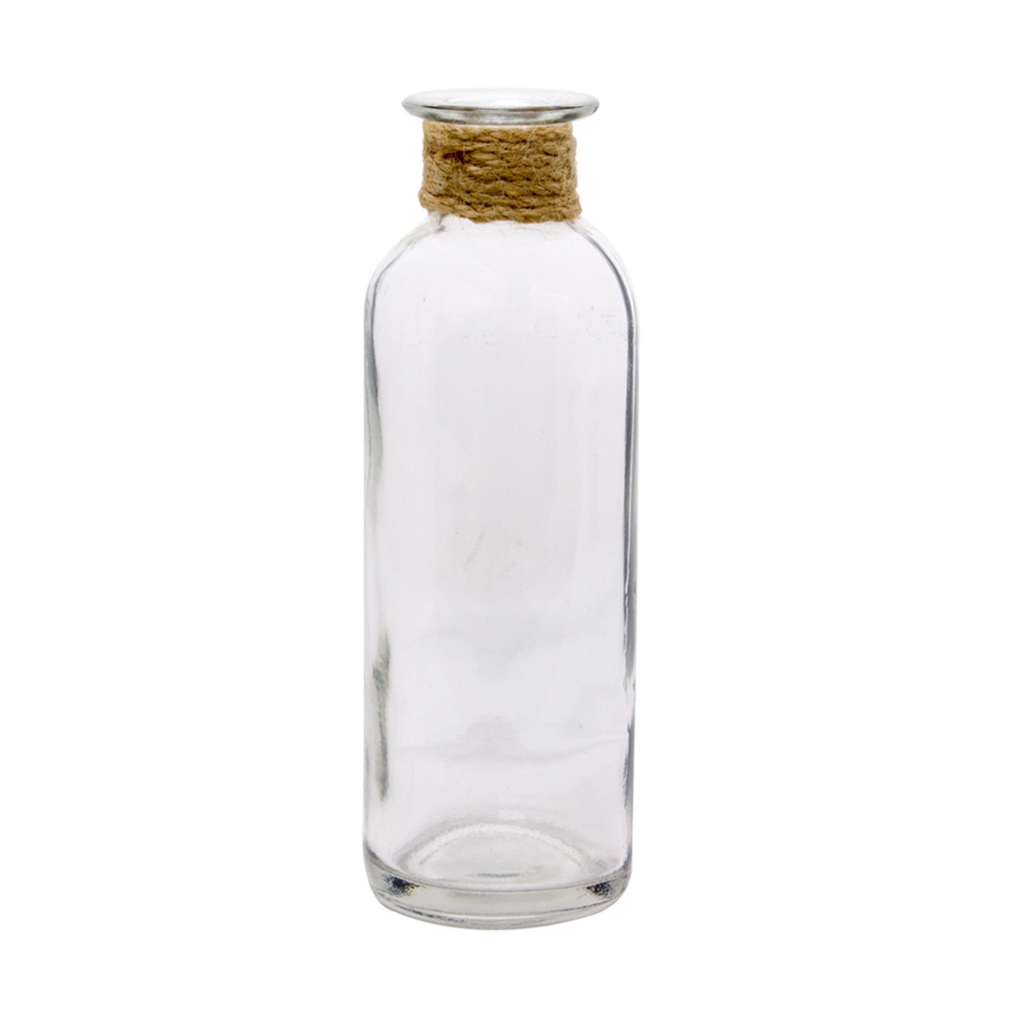 6" Skinny Clear Glass Bottle - Walmart.com - Walmart.com