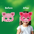 thumbnail image 4 of Skillmatics Poke-in Art - Animal Masks, Mess-Free Fun for Kids, DIY Wood Craft Kits, Creative Activity, Gifts for Girls & Boys Ages 4, 5, 6, 7, 8, 9, 4 of 9