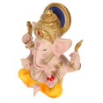 thumbnail image 2 of Estatua india de Ganesha, elefante, dios hindú, escultura de resina decorativa, elefante indio, adorno de Dios para el jardín del hogar, colorido, 2 of 5