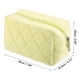 thumbnail image 4 of 1 Uds bolsa de maquillaje de viaje, soporte para brochas de maquillaje, bolsa organizadora de maquillaje, bolsa de almacenamiento de cosméticos, portátil, tela amarilla, 4 of 7