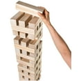 Giant Jumbling Tower Party Game with Wood Blocks, for Families and Kids