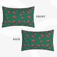 thumbnail image 2 of Balery Watermelon Bedding Queen Pillow Cases - Envelope Closure - Soft Brushed Microfiber Fabric - Shrinkage and Fade Resistant Pillow Cases-16"x24", 2 of 6