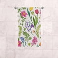 thumbnail image 6 of Absorbent Soft Hand Fingertip Towels, 2 Pcs Face Bath Towels Set Meadow Flowers and Herbs Washcloths for Bathroom Hotel Kitchen, 30"x15", 6 of 6