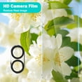 thumbnail image 4 of [3+3Pack] Privacy Screen Protector for iPhone 16/iPhone 16 Plus/iPhone 16 Pro/iPhone 16 Pro Max(Optional) with Camera Lens Protector Full Coverage Anti-Spy Tempered Glass Film 9H Hardness, 4 of 6
