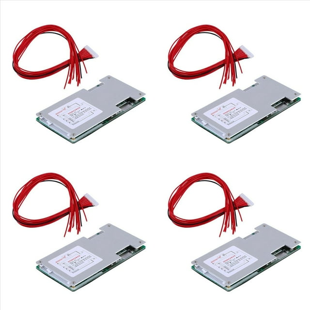 4X 20S 60V 45A LiFePo4 Tablero de Protección de Batería PCB con Equilibrio para Motocicleta E-Bike Scooter