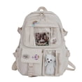 thumbnail image 4 of HJYCHN School Backpacks for Girls Cute Casual Daypack for Toddler Girls Kids School Supplies School Backpack Beige One Size, 4 of 4