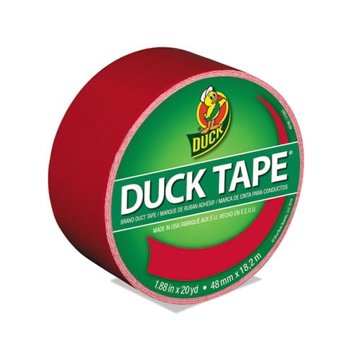 Colored Duct Tape 3" Core, 1.88" x 20 yds, Red