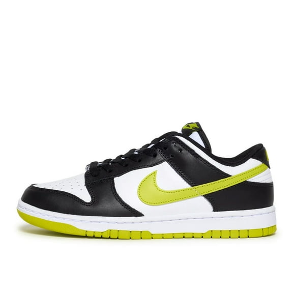 Men's Nike Dunk Low Retro White/Bright Cactus-Black (DV0833 110) - 11.5