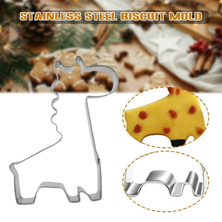 

Stainless Steel Cartoon Longneck Shape Biscuit Stencil for DIY Baking Cookies