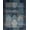 Black Blue Ivory, Pattern 5, variant on ODIKA 8'x10' Washable Area Rug Non-Slip Chair-Friendly Mat Bulk Abstract Watercolor Transitional Gradient Border Distressed for Dining Room, Large Office, Lounge