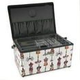 thumbnail image 2 of Dritz XL Sewing Basket, Gray Dress Forms, 2 of 6