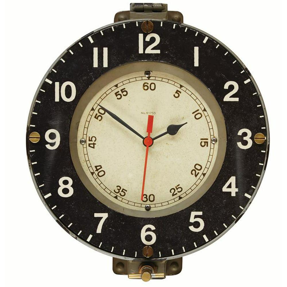 Pendulux Marine Wall Clock Gray