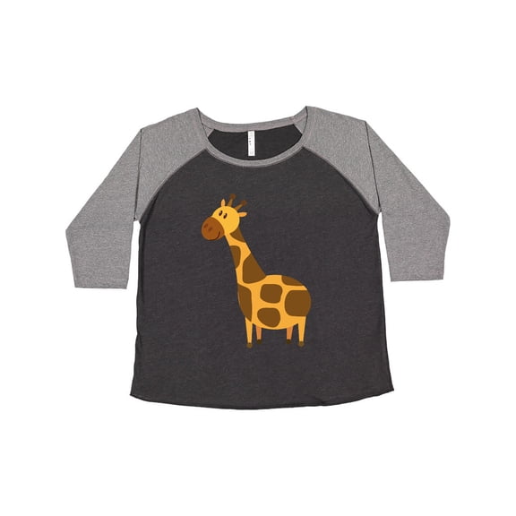 Inktastic Giraffe Jungle Zoo Animal Women's Plus Size T-Shirt