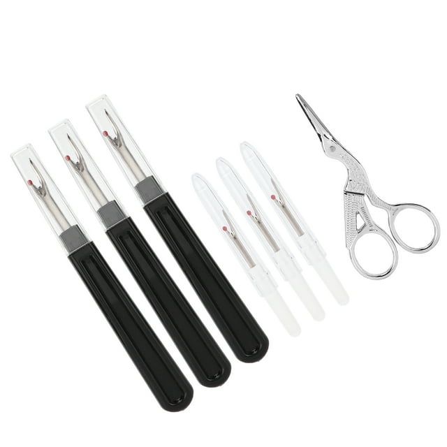 Outil de Ripper de Fil, Kit de Ripper de Couture de Broderie Outils Ménagers Nécessaires Poignée en Plastique pour la Fabrication Artisanale
