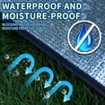thumbnail image 4 of Camping Floor Mat,Sleeping Pad for Camping,Camping Mat Foam Foil Blanket for Camping Foam Pad Insulating Foil Mat Sleeping Tent Pad(S 6.7*6FT), 4 of 5