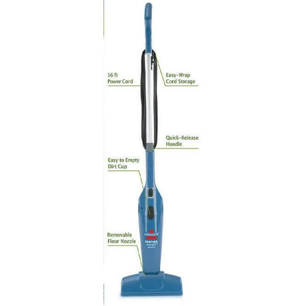 Bissel 3106L2033BLU Lightweight Bagless Stick Vacuum Hand Walmart