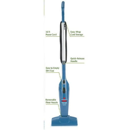 BISSELL 3106L-2033BLU Lightweight Bagless Stick Vacuum - Hand