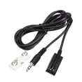thumbnail image 5 of Cable Extensor de Receptor Infrarrojo Uxcell con Jack de 3.5mm 4.9FT Distancia de Recepción de 26FT Cabeza Cuadrada Negra, 5 of 5