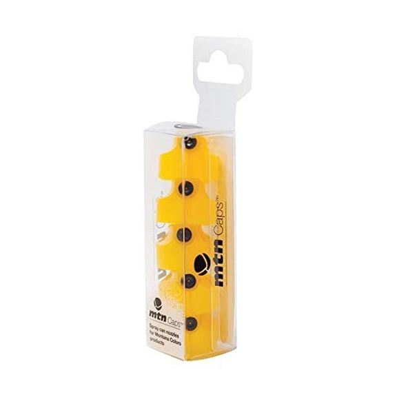 Montana Colors Universal Spray Paint Cap - Yellow - Pack of 5