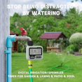 thumbnail image 3 of Water Timer Irrigation Timer Ipx5 Waterproof Manual Automatic Sprinkler With Large Lcd Display Easy Installation, 3 of 5