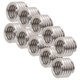 thumbnail image 2 of Juego de protección de roscas, 50 piezas Inserto de rosca de alambre Inserto de reparación de roscas Inserto de buje de tornillo Funcionalidad de alta precisión, 2 of 8