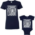 thumbnail image 1 of LAICAIW Ensemble Assorti T-Shirt Femme & Justaucorps Bébé Droit, 1 of 1