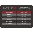 thumbnail image 6 of RDX MMA Stretch Shorts Clothing Training Cage Fighting Grappling Martial Arts Muay Thai Kickboxing, 6 of 6
