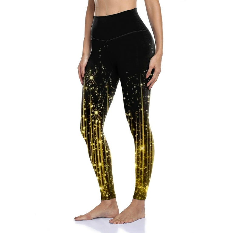 adviicd Yoga Pants For Women Casual Summer Yoga pants For Women Women's  Harem Pants, High Waist Yoga Boho Trousers with Pockets Gold 2XL 