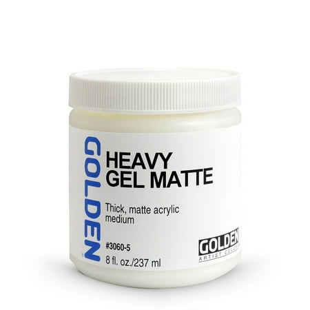 UPC: 0738797306059 | Golden Artist Colors 8 oz Heavy Gel Matte