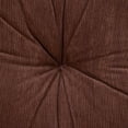 thumbnail image 5 of Nassau Collection 24" Brown Transitional Floor Pillow, 5 of 6