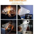 thumbnail image 4 of 6.3'' Ring Light for Laptop, Video Conference Lighting Kit, Tripod with Ring Light for Computer/Webcam Lighting/Zoom Meeting/Remote Working/Live Streaming/Tiktok, 3 Colors & 10 Brightness Level, 4 of 5
