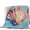 Pink, variant on Hibiscus Quilted Comforters Cooling Blanket Oversized King Size, Water Ripples Tropical Coastal Summer Cold Comfort for Hot Sleepers Lightweight Air Conditioning Quilt Blanket for Bed
