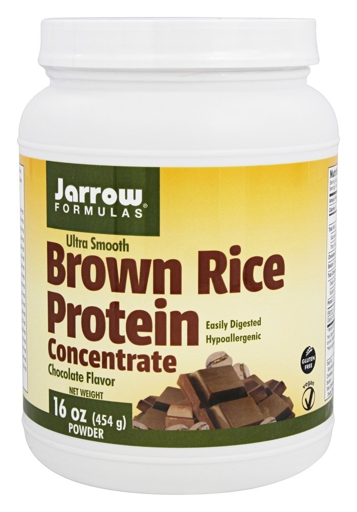 Jarrow Formulas Brown Rice Protein Ultra Smooth Chocolate 16 oz