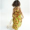 thumbnail image 5 of WUXIAN Toddler Baby Girls African Print Off Shoulder Hair Band Princess Casual Dress Infants Clothes Children Breathable Dailywear, 5 of 8
