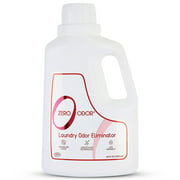 Zero Odor Laundry Odor Eliminator Deodorizer Additive Smell Remover 64 oz