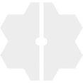 thumbnail image 4 of 20"OD x 2"ID x 7"C x 1"P Daisy Architectural Grade PVC Contemporary Ceiling Medallion, Two Piece, 4 of 11