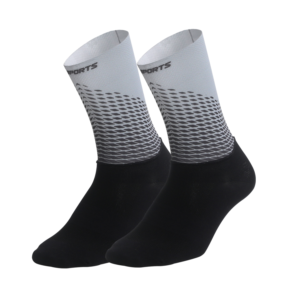 Cycling Socks Running Bike Bicycle Breathable Compression Socks Mens Womens