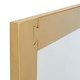 thumbnail image 5 of SAFAVIEH Couture Ayden 26" x 48" Brass Glam Leaner Mirror, 5 of 6