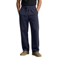 thumbnail image 3 of Men's Lightweight Sweatpants Cotton Straight Leg Lounge Pants with Pockets Elastic Waist Outdoor Hiking Pant, 3 of 8