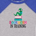 thumbnail image 4 of Inktastic Bookworm in Training Reading Boys or Girls Baby Bodysuit, 4 of 5