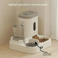 thumbnail image 3 of Automatic Feeder Dog Cat Food Bowl With Water Fountain Large Capacity Pet Food Storage Dispenser Container Puppy Pet Accessories, 3 of 9