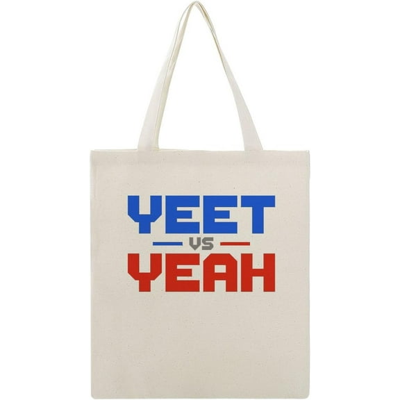 Jey Uso-Yeet Merch Tote Bag Canvas Print Aesthetic Design Durable Portable Tote Unisex Shopping Bag Merchandise 34x40cm
