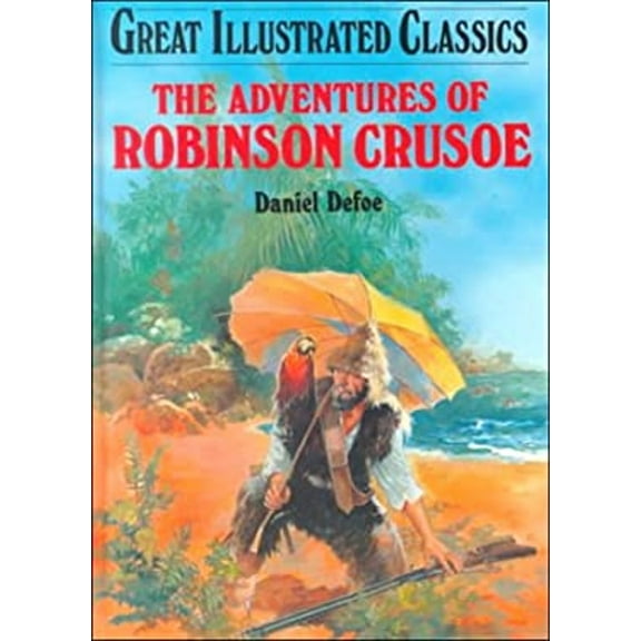 Pre-Owned The Adventures of Robinson Crusoe (Hardcover) 9780866119689