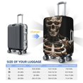 thumbnail image 5 of Bingfone Cyber Skeleton With Tattoos Luggage Cover Washable Suitcase Cover Protector Anti-scratch Suitcase cover Fits 18-32 Inch Luggage (No luggage included), 5 of 8
