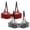 Multicolor bra for women, variant on 2PCS Lace Underwire Bras for Women Comfortable Push Up Lingeries Breathable Everyday Support Bra Wear Casual Daily Indoor Outdoor Necessity Wear