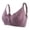 Purple Plus Size Bras Clearance, variant on Minimizer Bras for Women Full Coverage Front Closure Lace Bralette Adjustable Straps Seamless Everyday Bras ,S-3XL