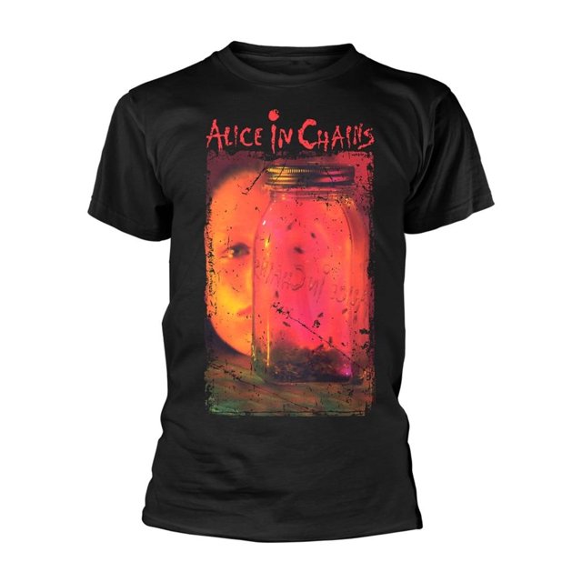 Alice In Chains - Camiseta Jar Of Flies para Adultos Unisex (Negro)