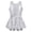 White, variant on YONGHS Kids Girls Shiny Sequins Criss Cross Back Leotard Dress for Latin Modern Ballet Dance Red 12