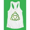 thumbnail image 3 of Trinity Knot  Tank Women -Image by Shutterstock, Female Large, 3 of 4