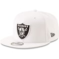 thumbnail image 1 of Gorra Snapback New Era NFL 9FIFTY Las Vegas Raiders, color blanco, 1 of 5